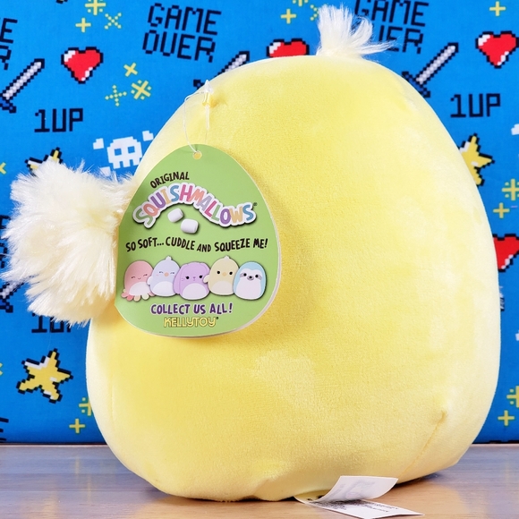 Squishmallow Aimee the Chick 7" UltraSoft Stuffed Easter Holiday Toy Plush NWT - Picture 5 of 12